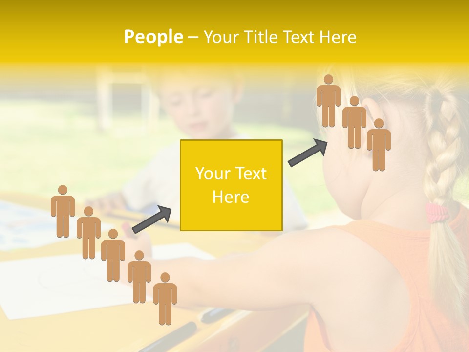 Kid Child Picture PowerPoint Template