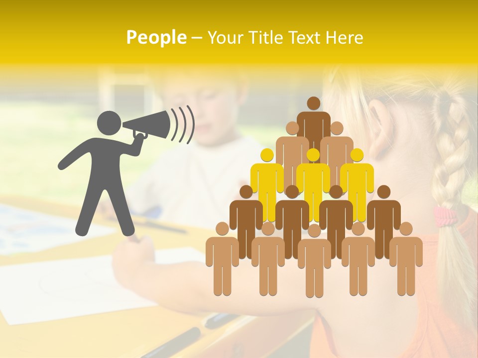 Kid Child Picture PowerPoint Template