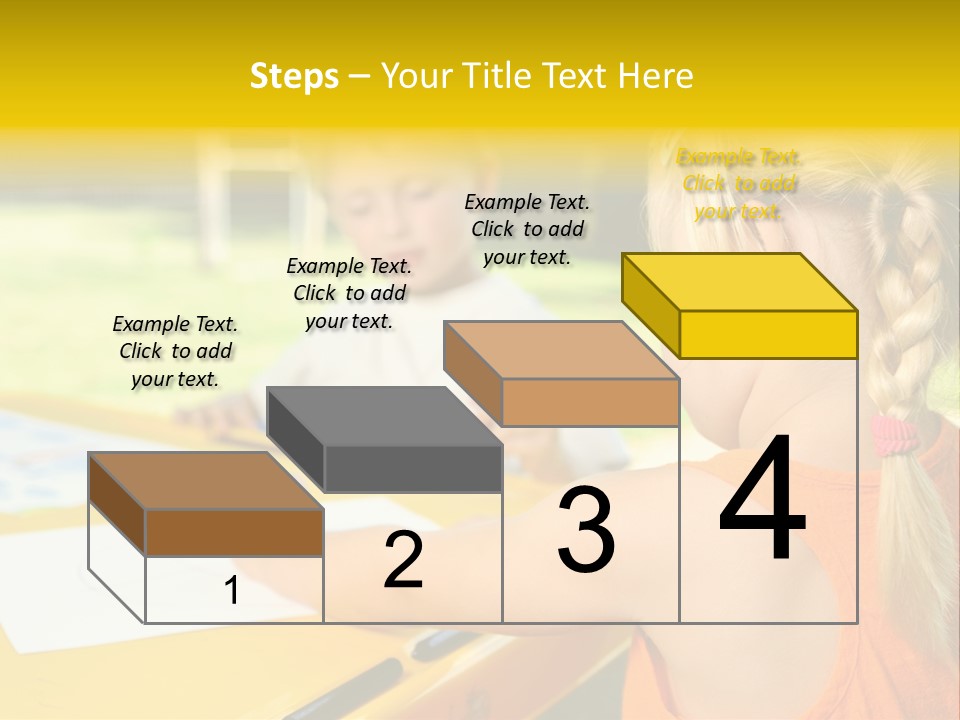 Kid Child Picture PowerPoint Template