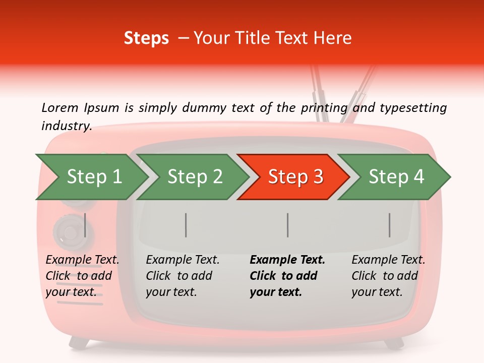 Retro Vintage Symbol PowerPoint Template