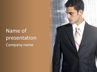 Boss Look Career PowerPoint Template