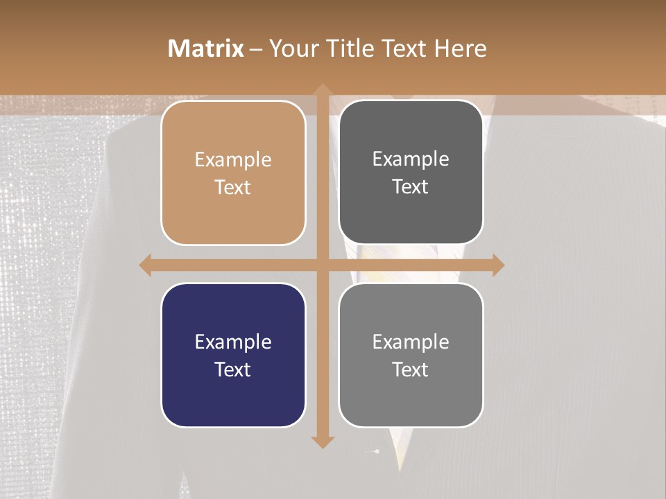 Boss Look Career PowerPoint Template