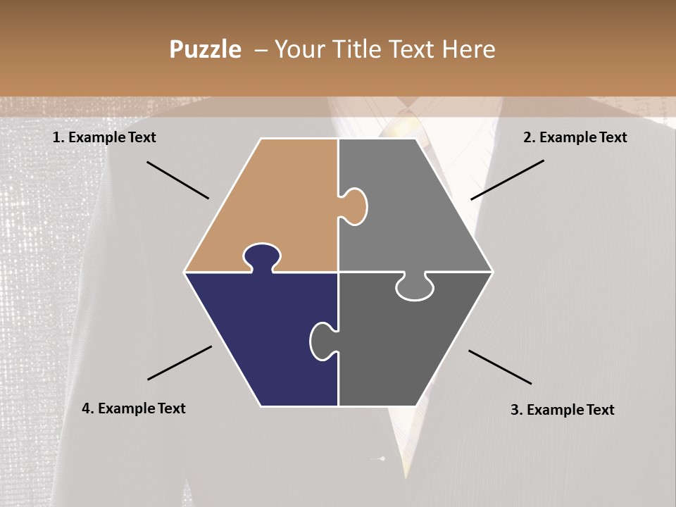 Boss Look Career PowerPoint Template