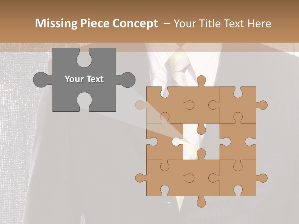 Boss Look Career PowerPoint Template