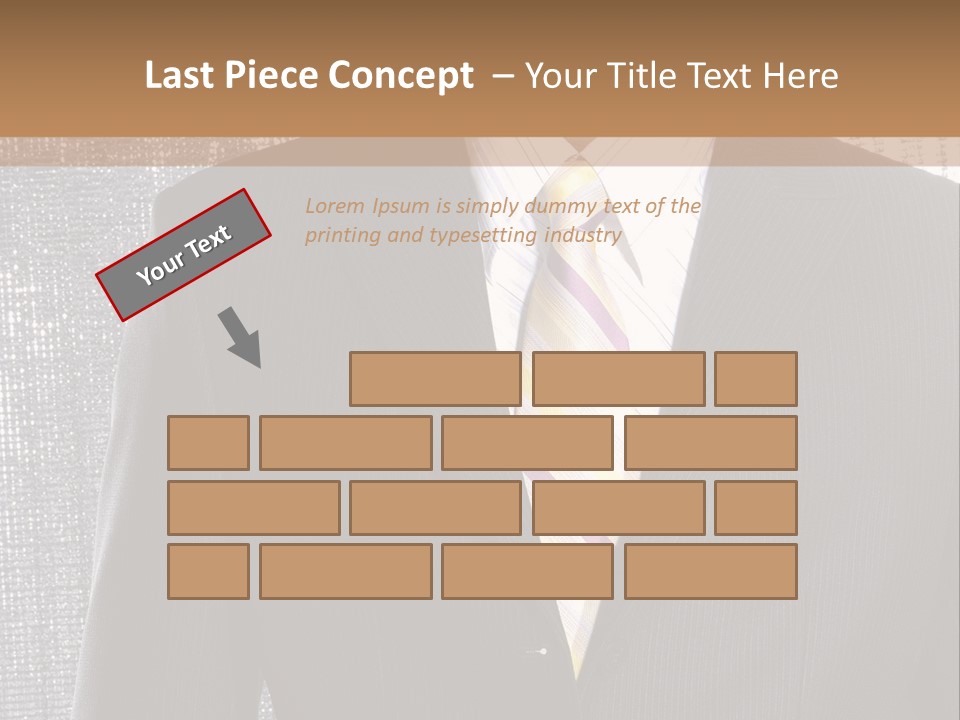 Boss Look Career PowerPoint Template
