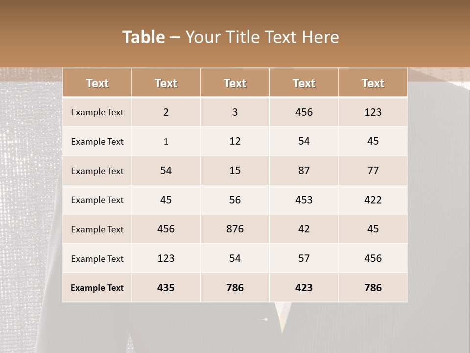 Boss Look Career PowerPoint Template