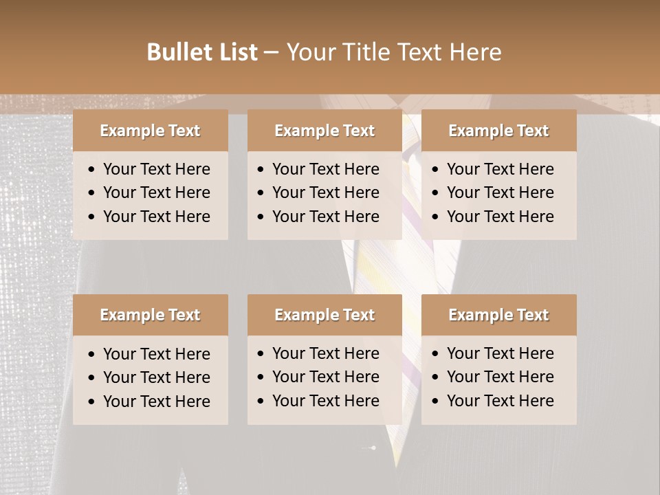 Boss Look Career PowerPoint Template