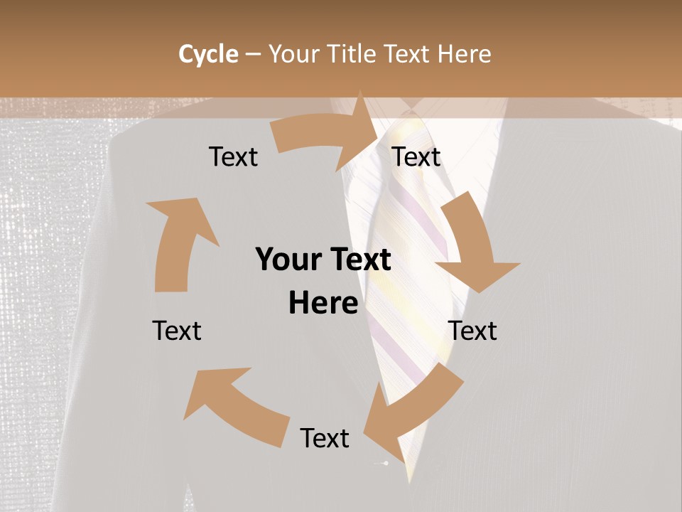 Boss Look Career PowerPoint Template