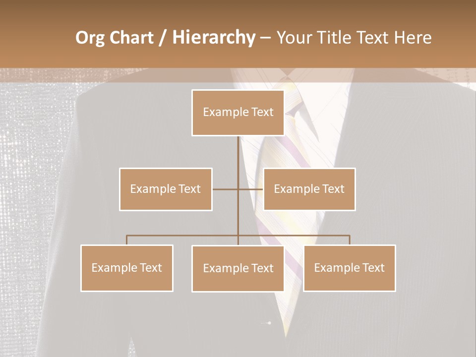 Boss Look Career PowerPoint Template