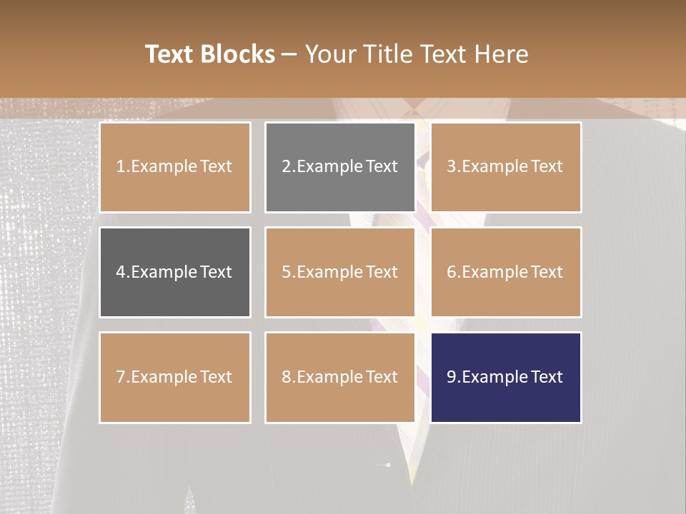 Boss Look Career PowerPoint Template