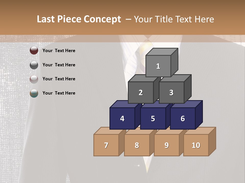 Boss Look Career PowerPoint Template