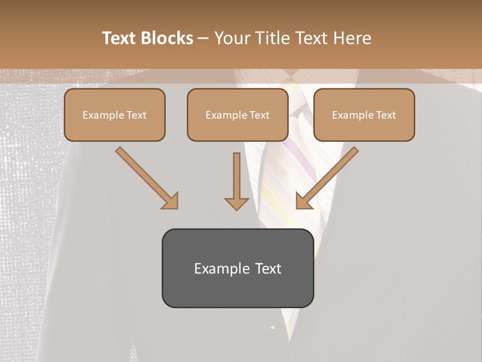 Boss Look Career PowerPoint Template