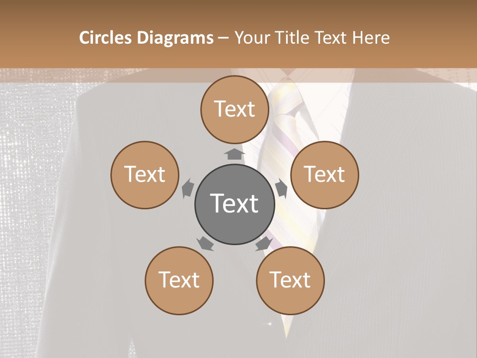Boss Look Career PowerPoint Template
