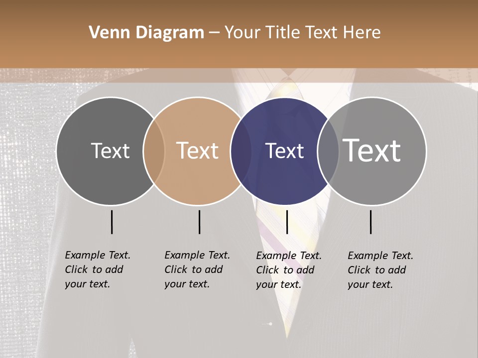 Boss Look Career PowerPoint Template