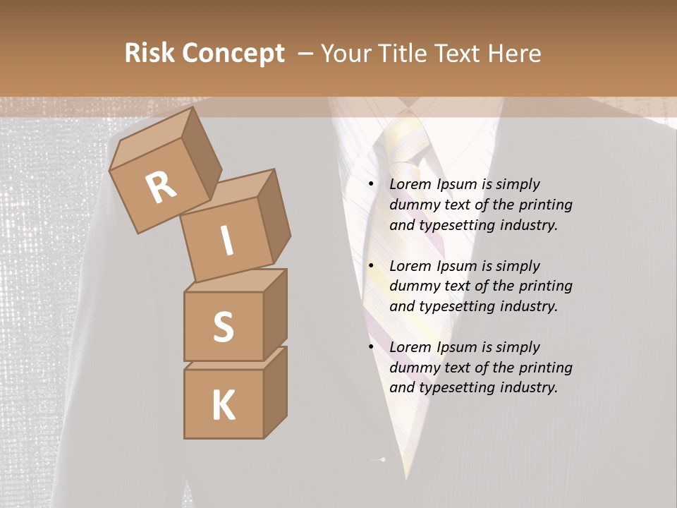 Boss Look Career PowerPoint Template