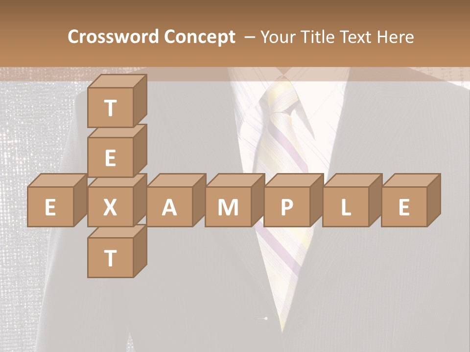 Boss Look Career PowerPoint Template