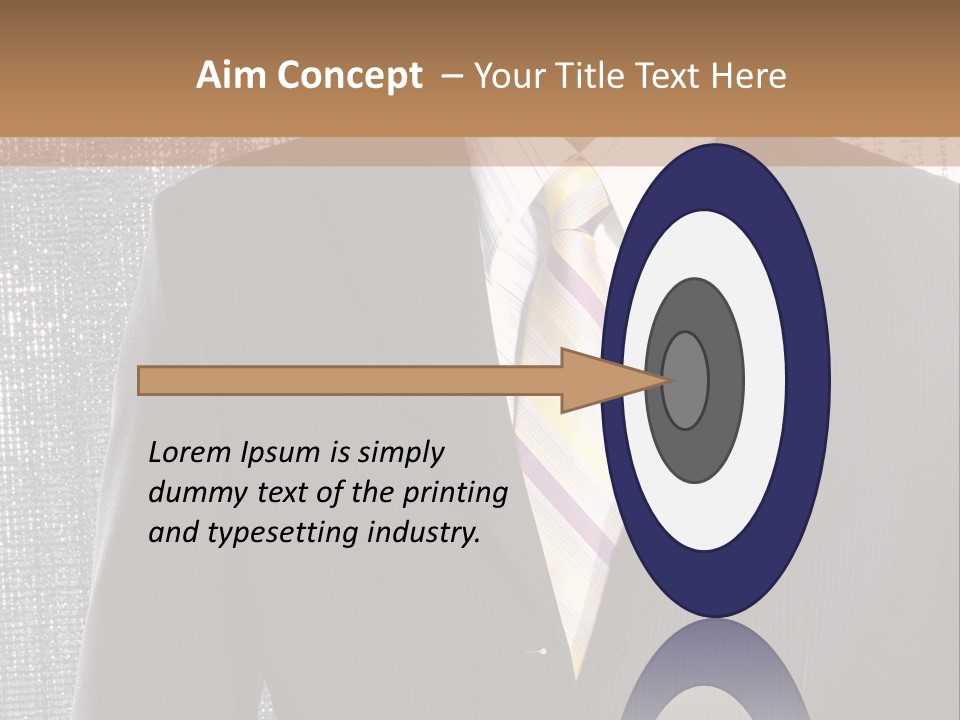 Boss Look Career PowerPoint Template