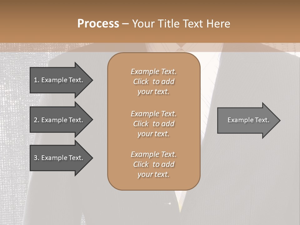 Boss Look Career PowerPoint Template