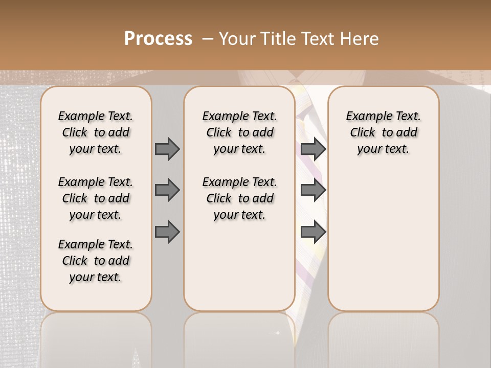Boss Look Career PowerPoint Template