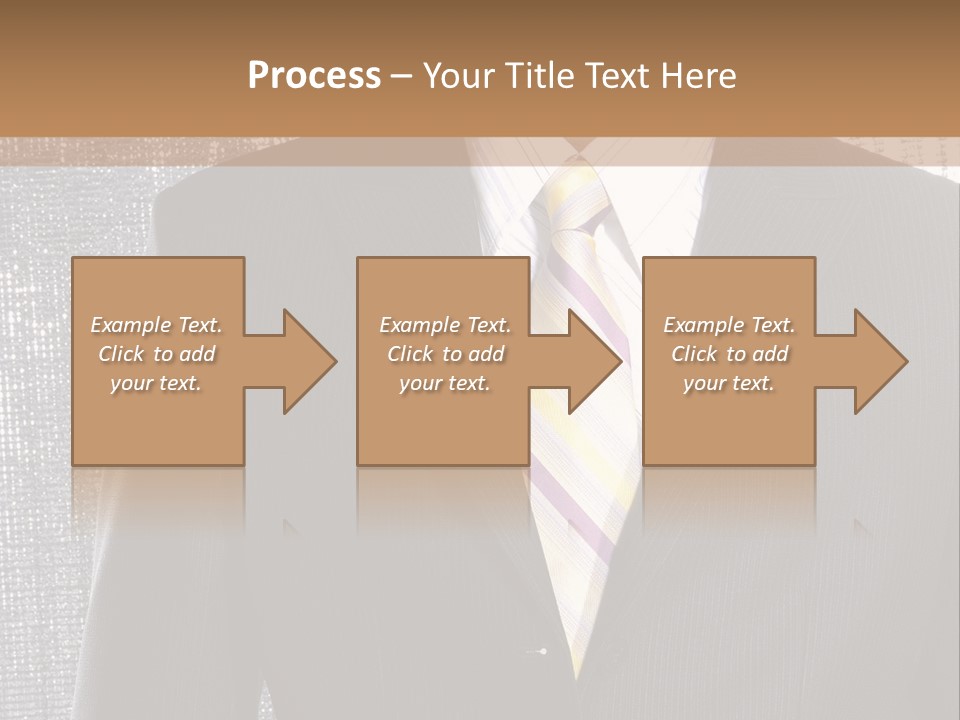 Boss Look Career PowerPoint Template