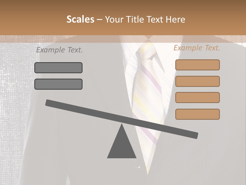 Boss Look Career PowerPoint Template