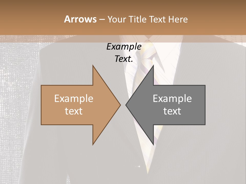 Boss Look Career PowerPoint Template
