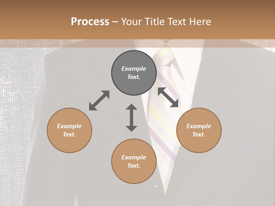 Boss Look Career PowerPoint Template