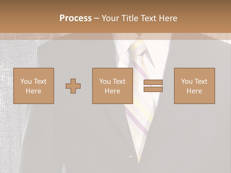 Boss Look Career PowerPoint Template