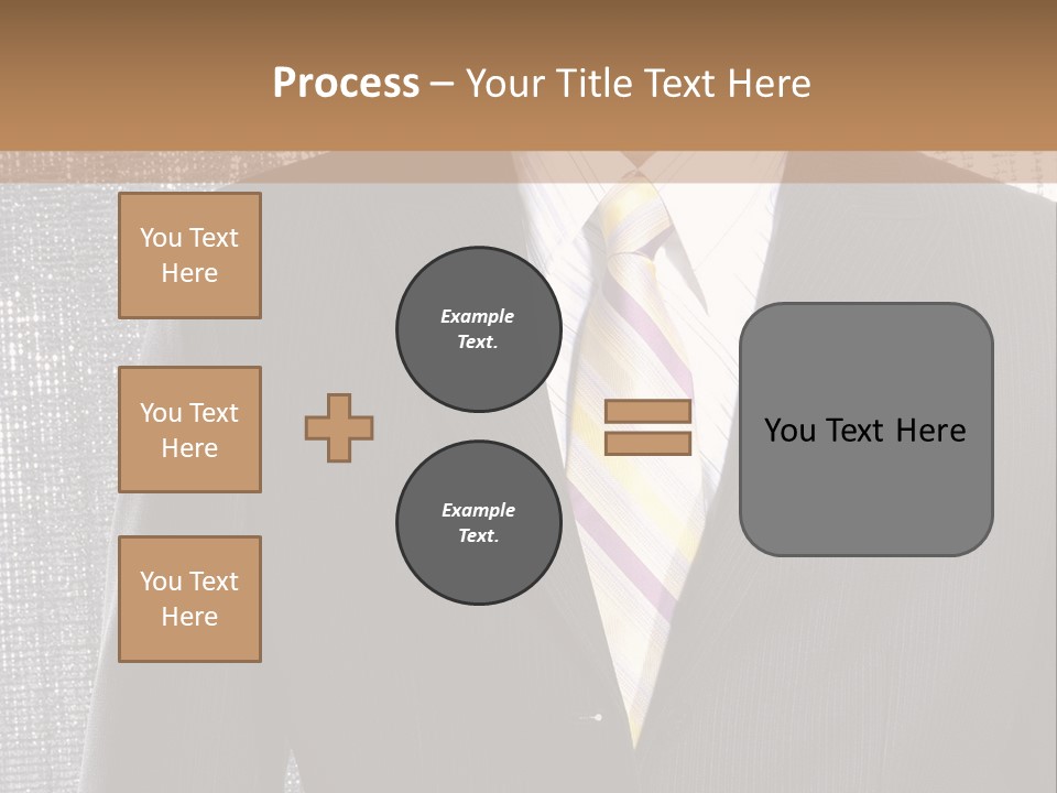Boss Look Career PowerPoint Template