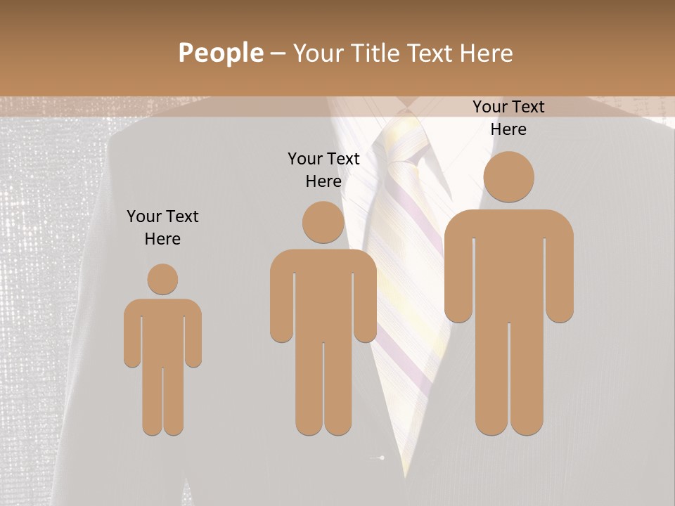 Boss Look Career PowerPoint Template