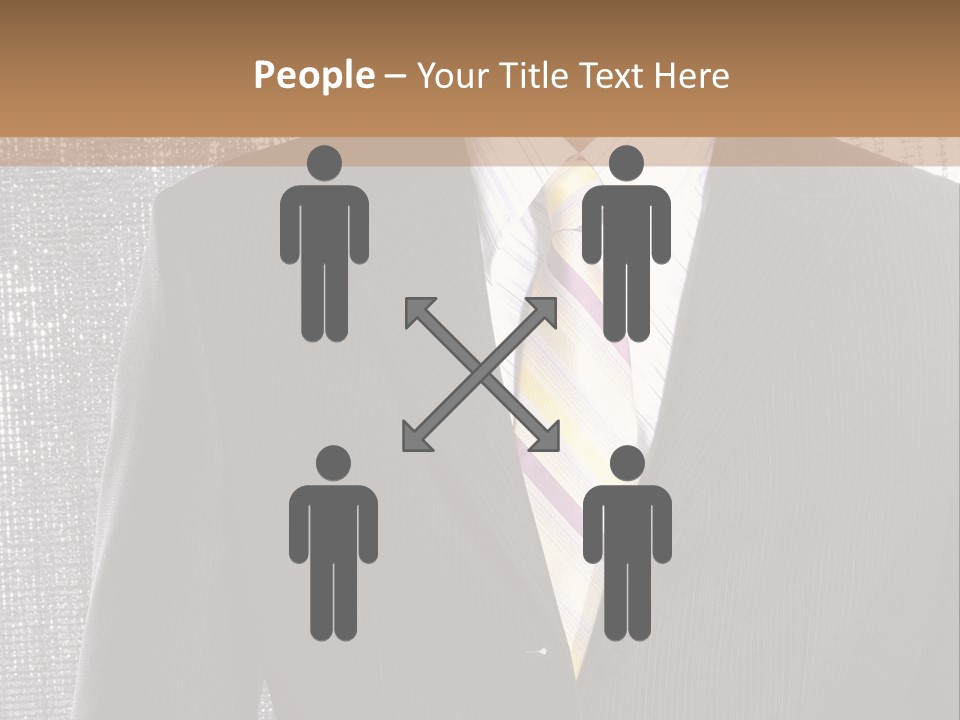 Boss Look Career PowerPoint Template