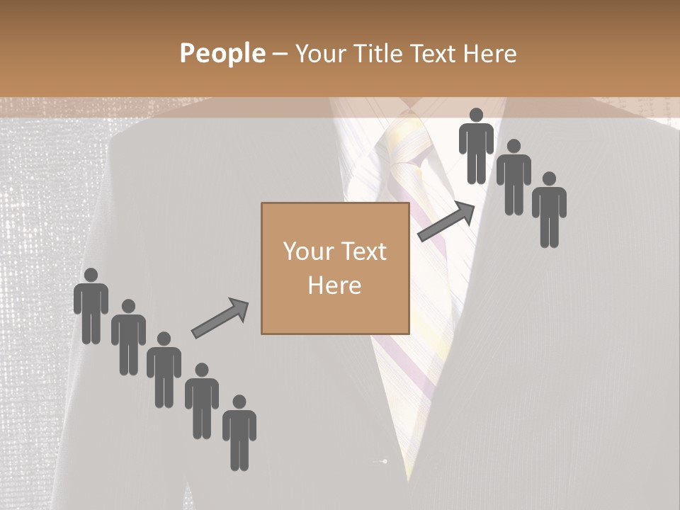 Boss Look Career PowerPoint Template