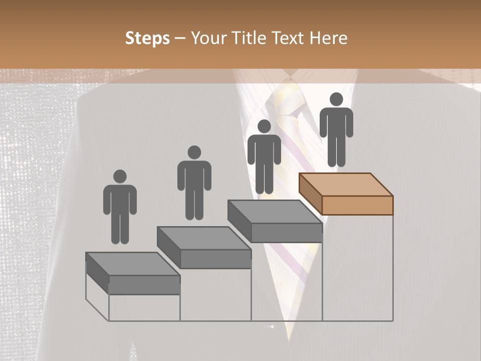 Boss Look Career PowerPoint Template