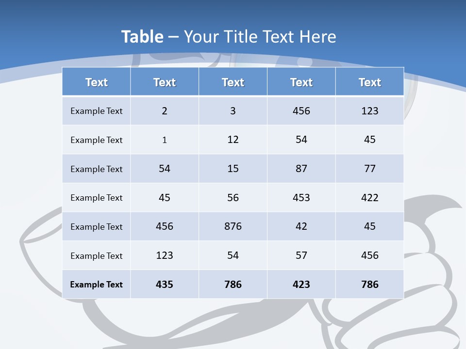 Hand Detective Glass PowerPoint Template