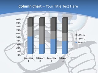 Hand Detective Glass PowerPoint Template