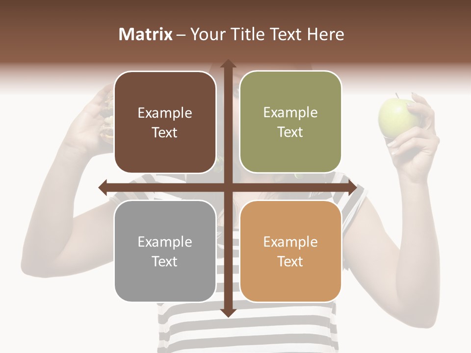 Block Man  PowerPoint Template