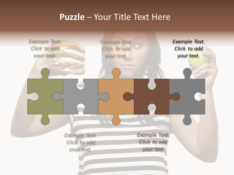 Block Man  PowerPoint Template