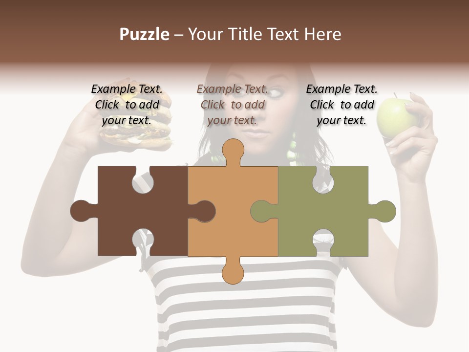 Block Man  PowerPoint Template