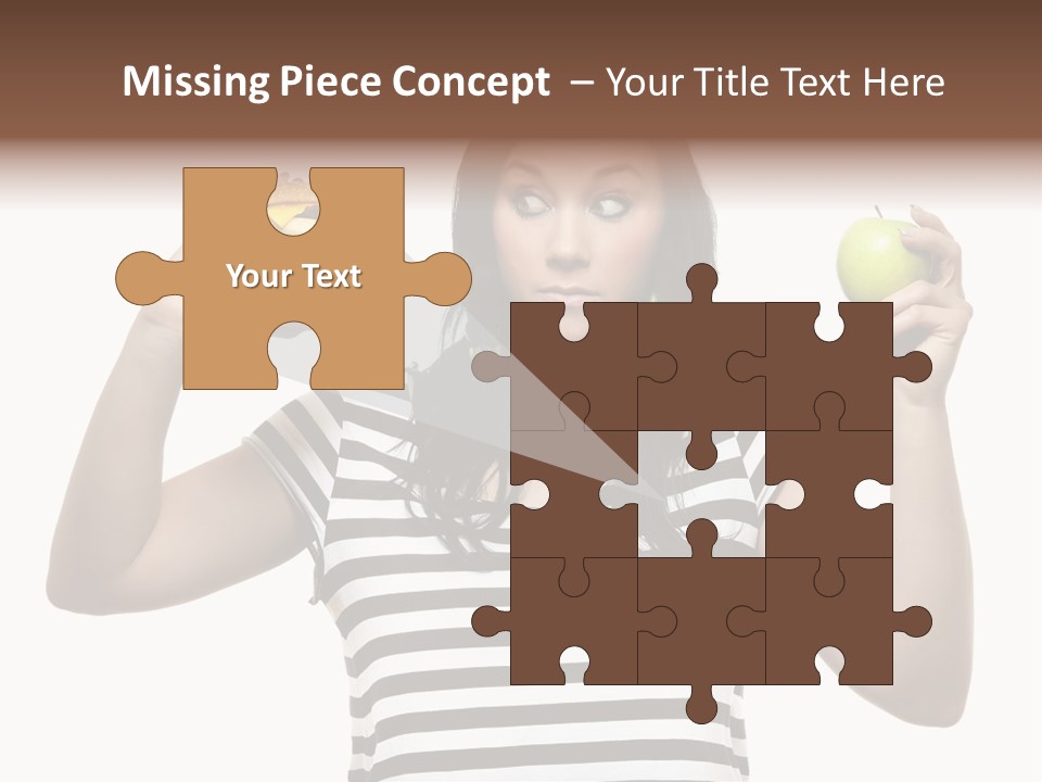 Block Man  PowerPoint Template