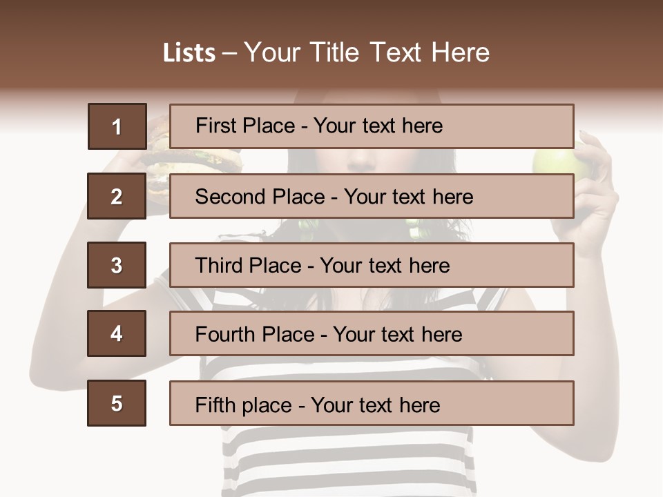 Block Man  PowerPoint Template