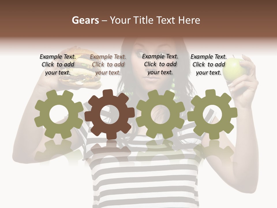 Block Man  PowerPoint Template