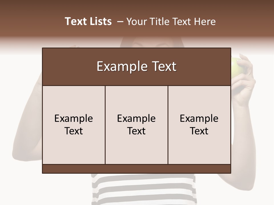 Block Man  PowerPoint Template