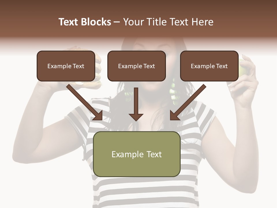 Block Man  PowerPoint Template