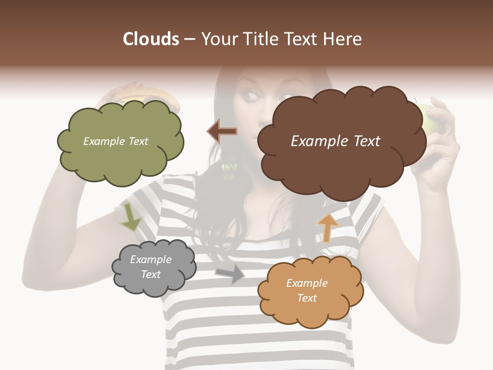 Block Man  PowerPoint Template
