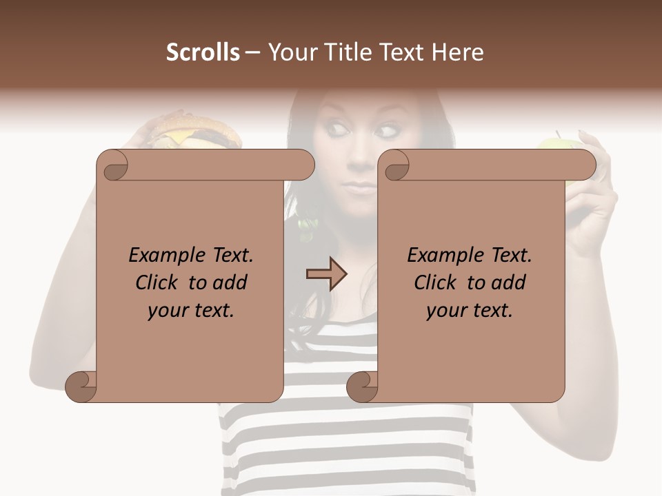 Block Man  PowerPoint Template