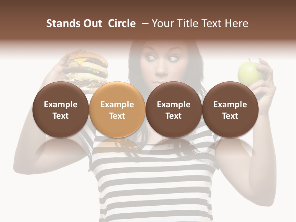 Block Man  PowerPoint Template