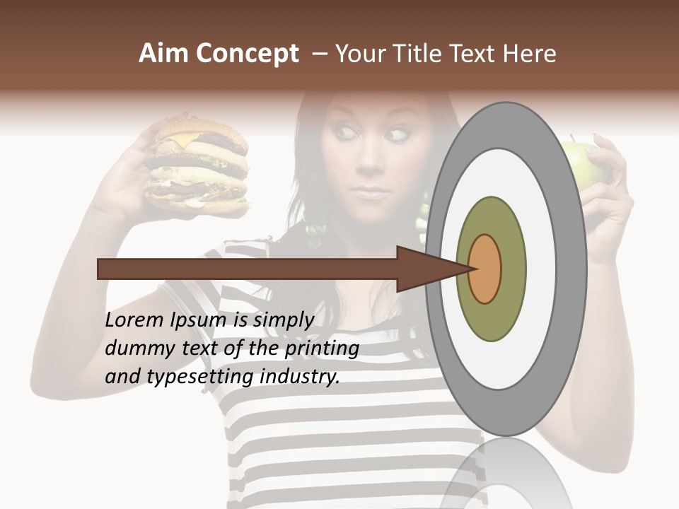 Block Man  PowerPoint Template