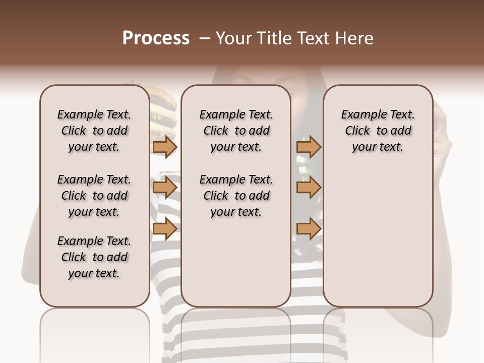 Block Man  PowerPoint Template