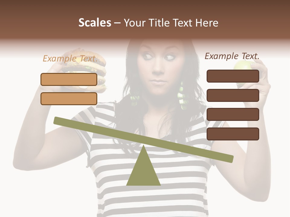 Block Man  PowerPoint Template