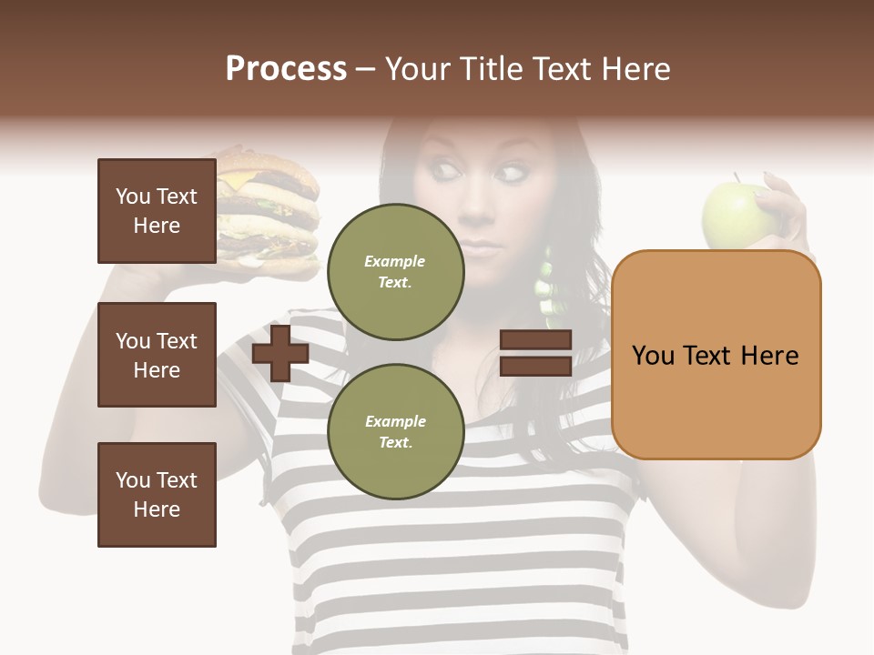Block Man  PowerPoint Template
